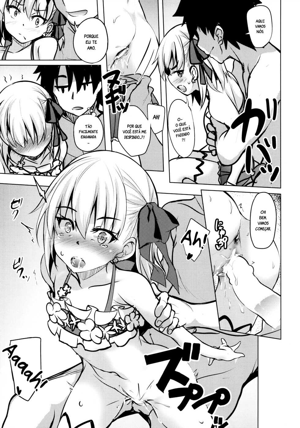 (C99) [Part K (Hitsujibane Shinobu)] Choroi Kama wa Mendoukusai (※Kawaii) | a kama facilmente enganada é | tão irritante (※bonitinha)  (Fate/Grand Order) [Portuguese-BR] [Sammael Macron] - Page 7