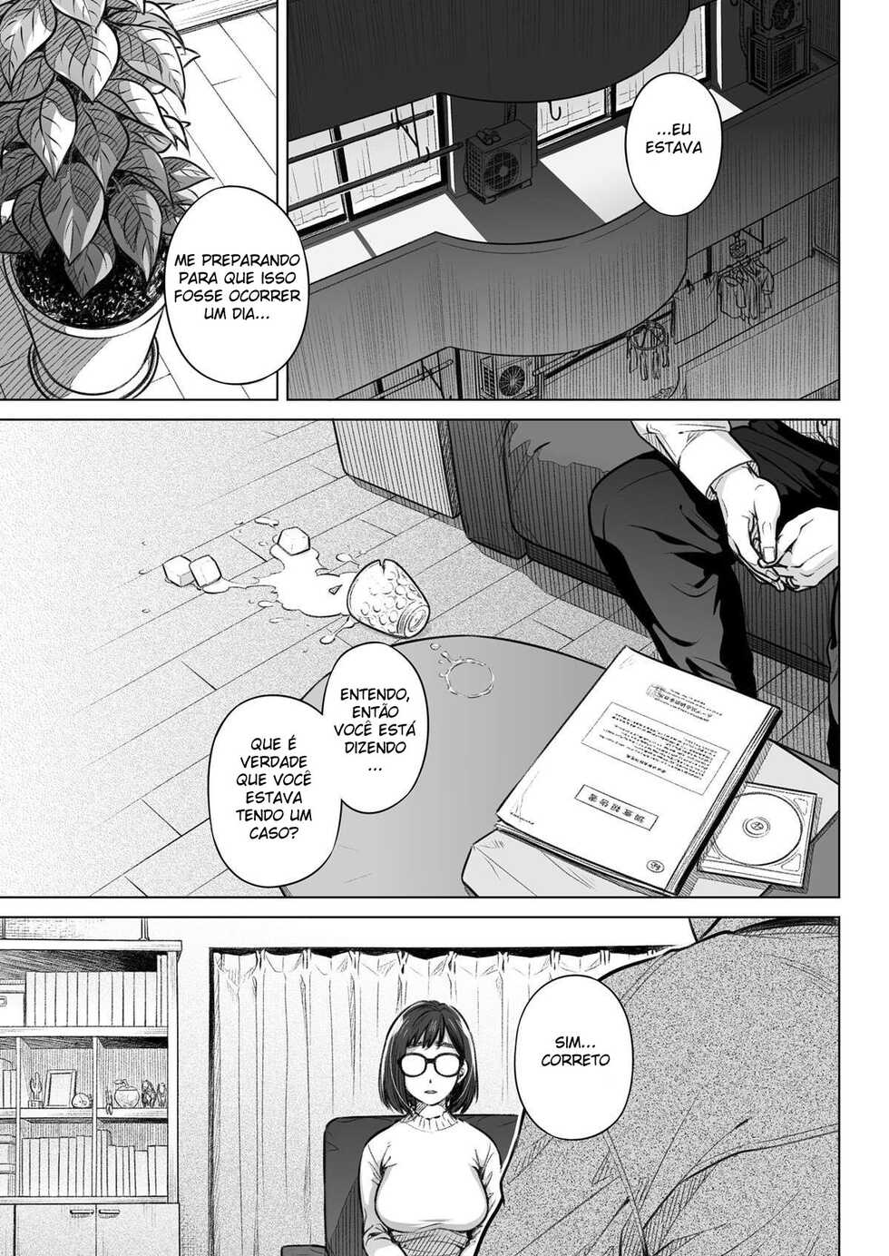 [Otaku Beam (Ootsuka Mahiro)] Kurata Akiko no Kokuhaku 1 - Confession of Akiko kurata Epsode 1 | Confissões de Akiko Kurata - Episódio 1 [Portuguese-BR] [DiegoVPR] [Digital] - Page 4