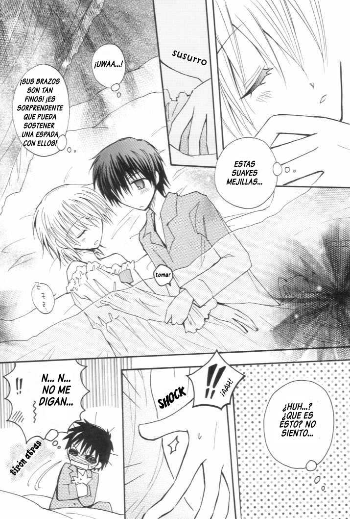 (C67) [Yukinco (Kiriga Yuki)] Datte Kimi ga Suki nanda | Pero te Amo (Kyo Kara Maoh!) [Spanish] [Riruyu] - Page 14