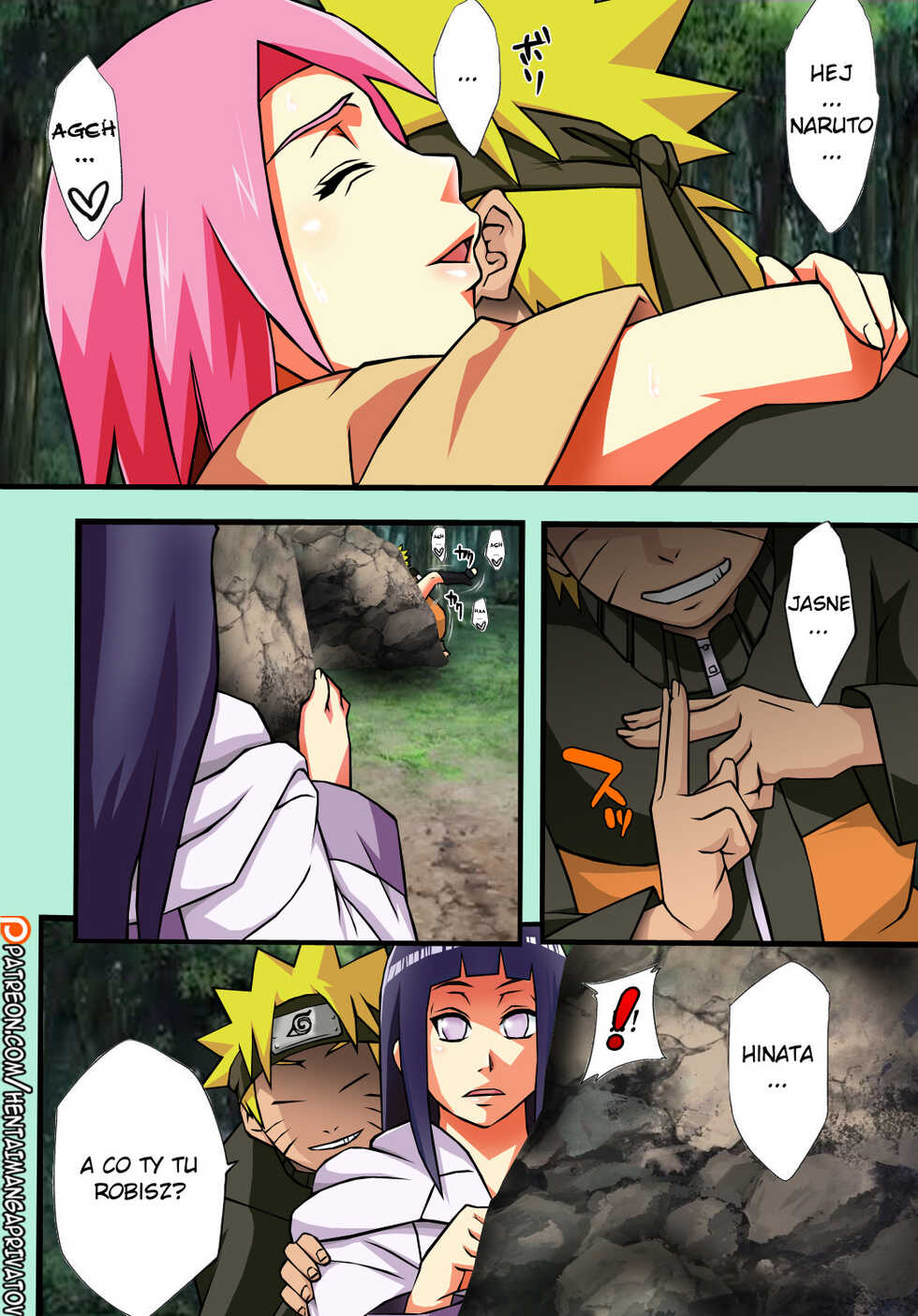 (C80) [Karakishi Youhei-dan Shinga (Sahara Wataru)] Saboten Campus (Naruto) [Polish] [Colorized] [Privatov] - Page 11