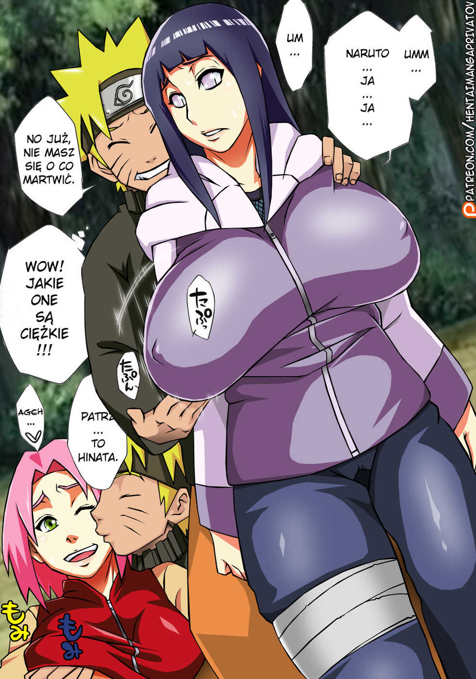 (C80) [Karakishi Youhei-dan Shinga (Sahara Wataru)] Saboten Campus (Naruto) [Polish] [Colorized] [Privatov] - Page 12