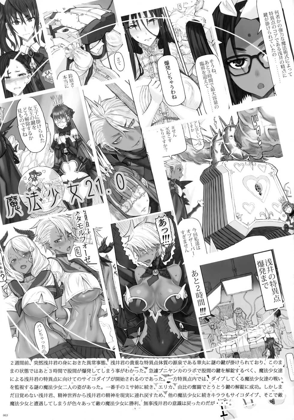 (C99) [Zettai Shoujo (RAITA)] Mahou Shoujo 21.0 (Zettai Junpaku Mahou Shoujo) - Page 2