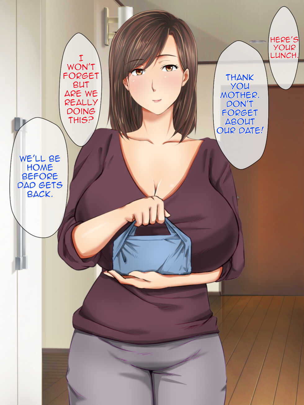 [Gekkan Toshiue Milk Tank (Morino Kuma)] Oyako Junai|Mother Son Pure Love[English][Amoskandy] - Page 21
