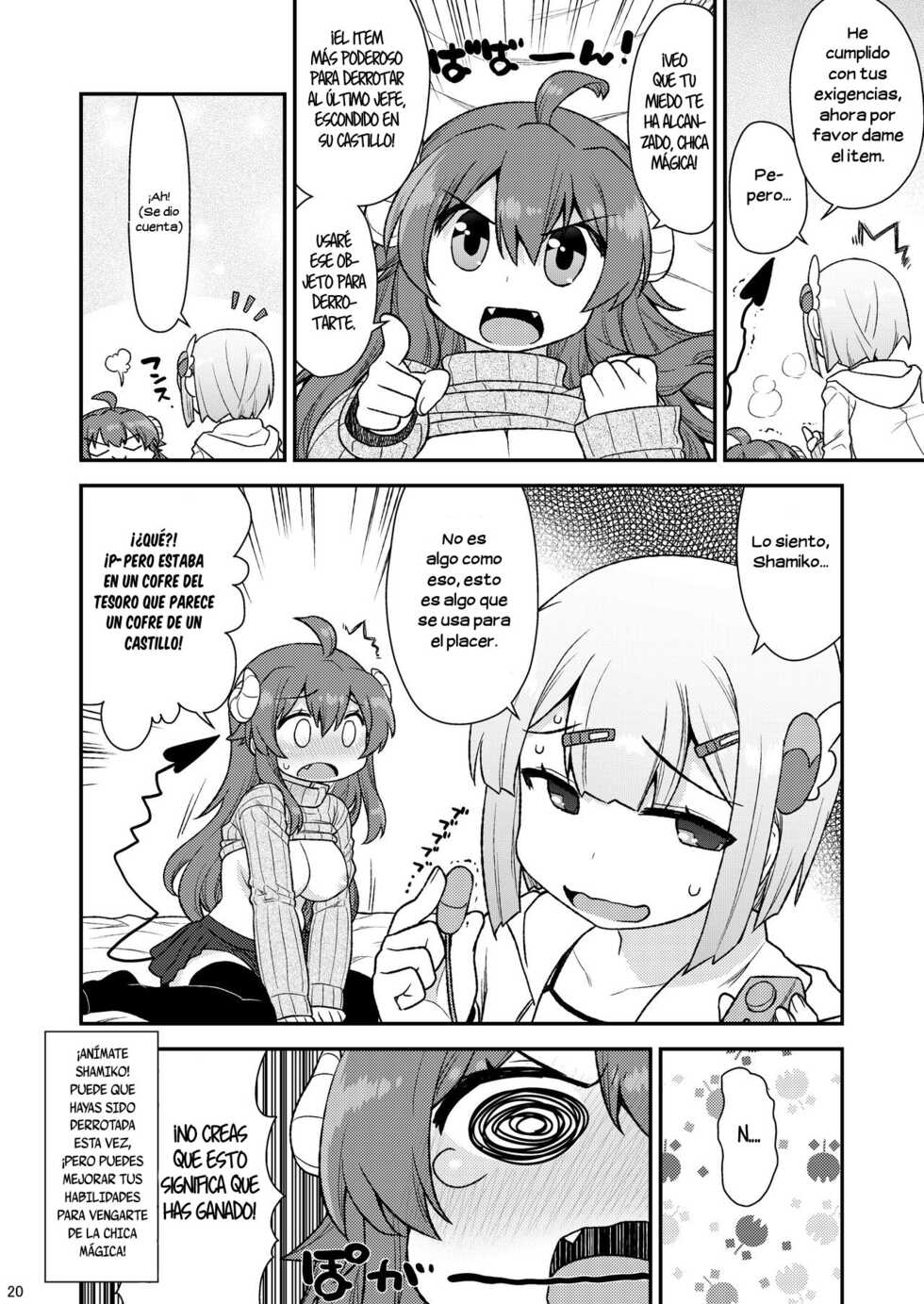 [CELTRANCE (Kogaku Kazuya)] Momoiro Takarabako (Machikado Mazoku) [Spanish][INSOMNIA] [Digital] - Page 19