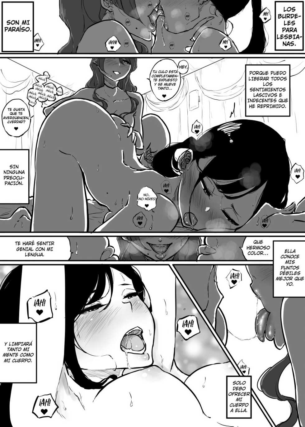 [Pandacorya] BariCare Joshi ga Iyashi o Motomete Ecchi na Omise ni Iku Hanashi [Spanish] [Un vato que traduce hentais en su tiempo libre] - Page 3