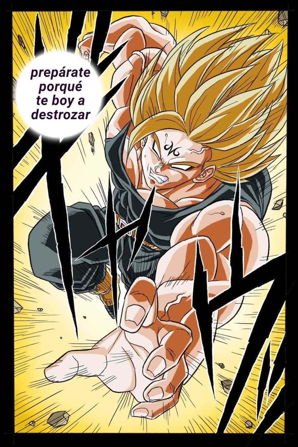 [Okamoto Gahaku] Ryona Budokai 3 - Android 18 vs Trunks (Dragon Ball Z) [Spanish] [El pajero] [Digital] - Page 24