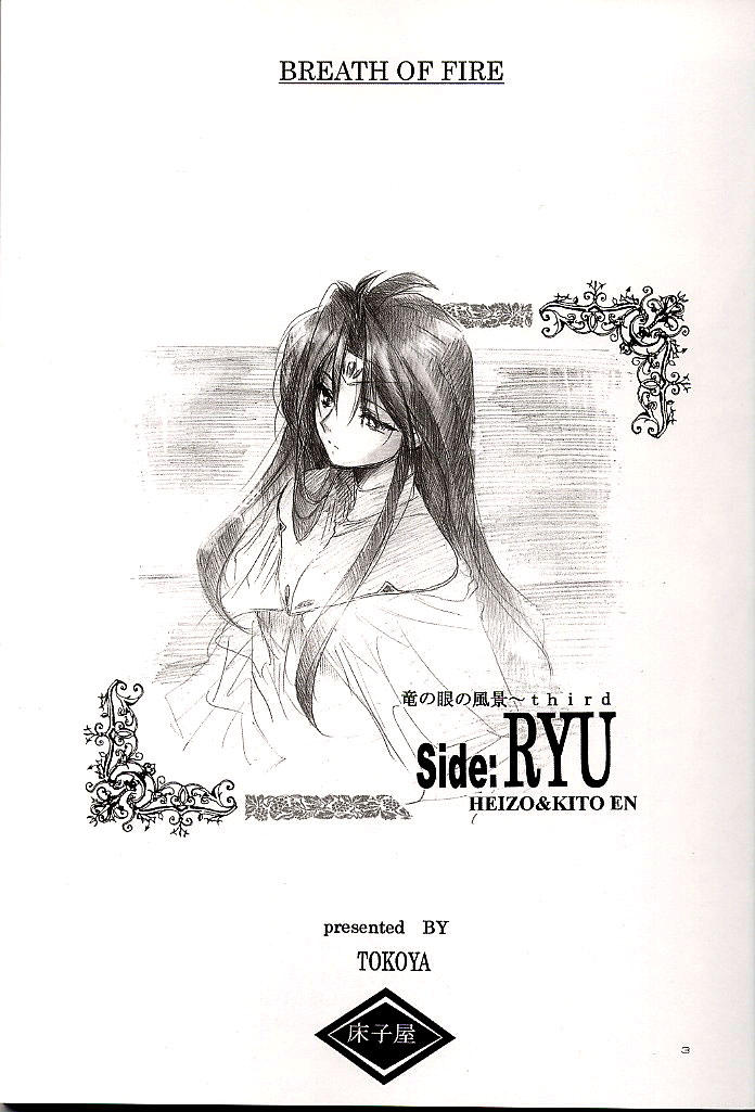 (C63) [Toko-ya (Kitoen)] Side:RYU - Ryuu no Me no Fuukei ~ third (Breath Of Fire) [English] [SaHa] - Page 2