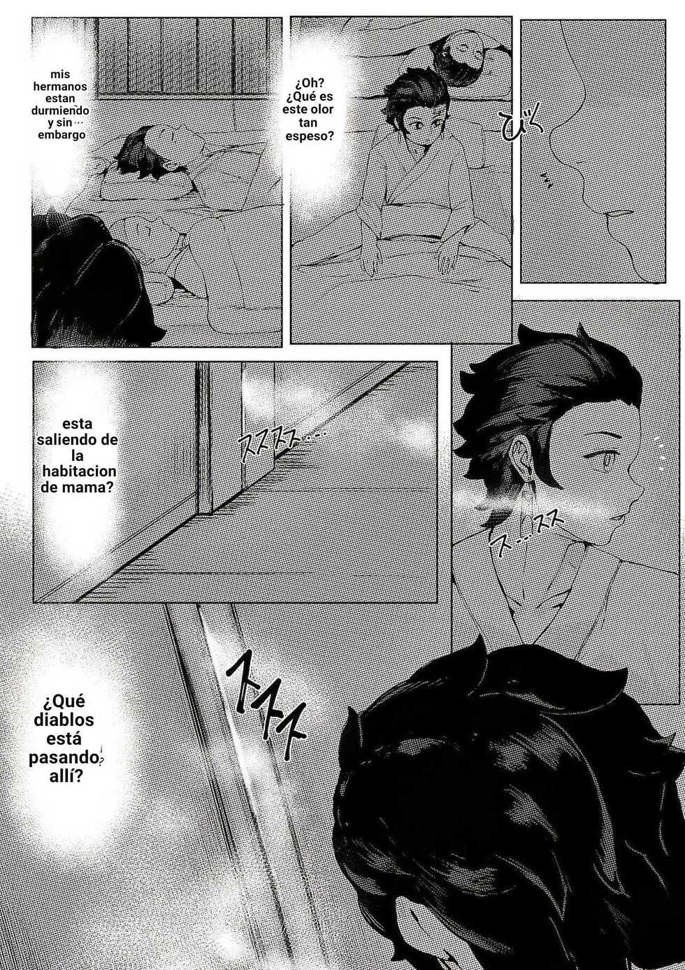 [REDchicken] 3 Tsuki Haha to Watashi (Ue)  [Spanish] [El pajero] - Page 7