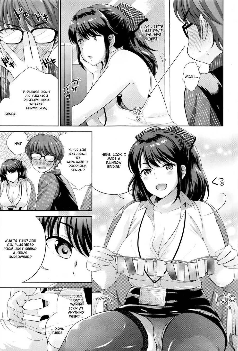 [Uesugi Kyoushirou] Tamani wa Konna Service Zangyo | Occasional Overtime Service (Comic Hotmilk 2016-07) [English] [ConTL] [Digital] - Page 3