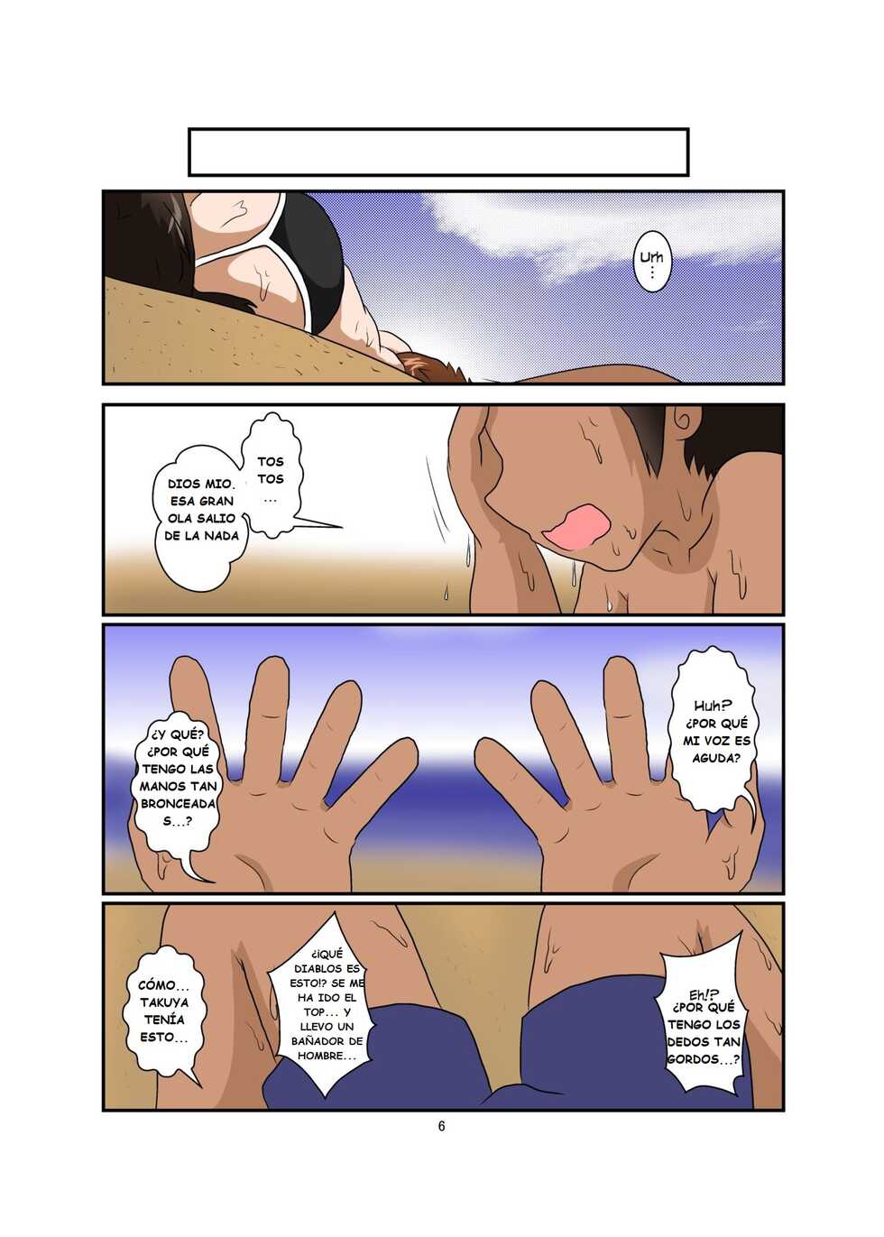 [Ameshoo (Mikaduki Neko)] Sekaijuu ga Irekawari de Afurete Itara Kazoku Hen [Spanish] [Jack Zero] - Page 6