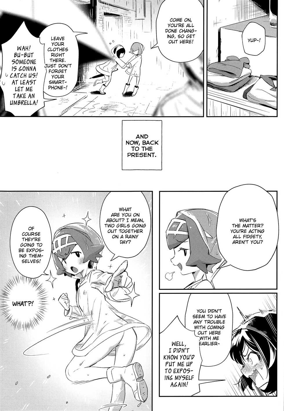 [Chouzankai (TER)] Onnanoko-tachi no Himitsu no Bouken 3 | Girl's Little Secret Adventure 3 (Pokémon Sun & Moon) [English] [QuarantineScans] - Page 7