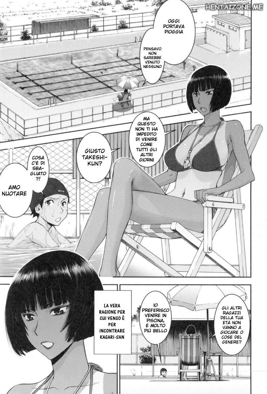 [Inomaru] Natsu no Kagerou | La Bagnina Sembra Diversa Oggi (Bokura no Sex) [Italian] [Hentai Zone] - Page 1