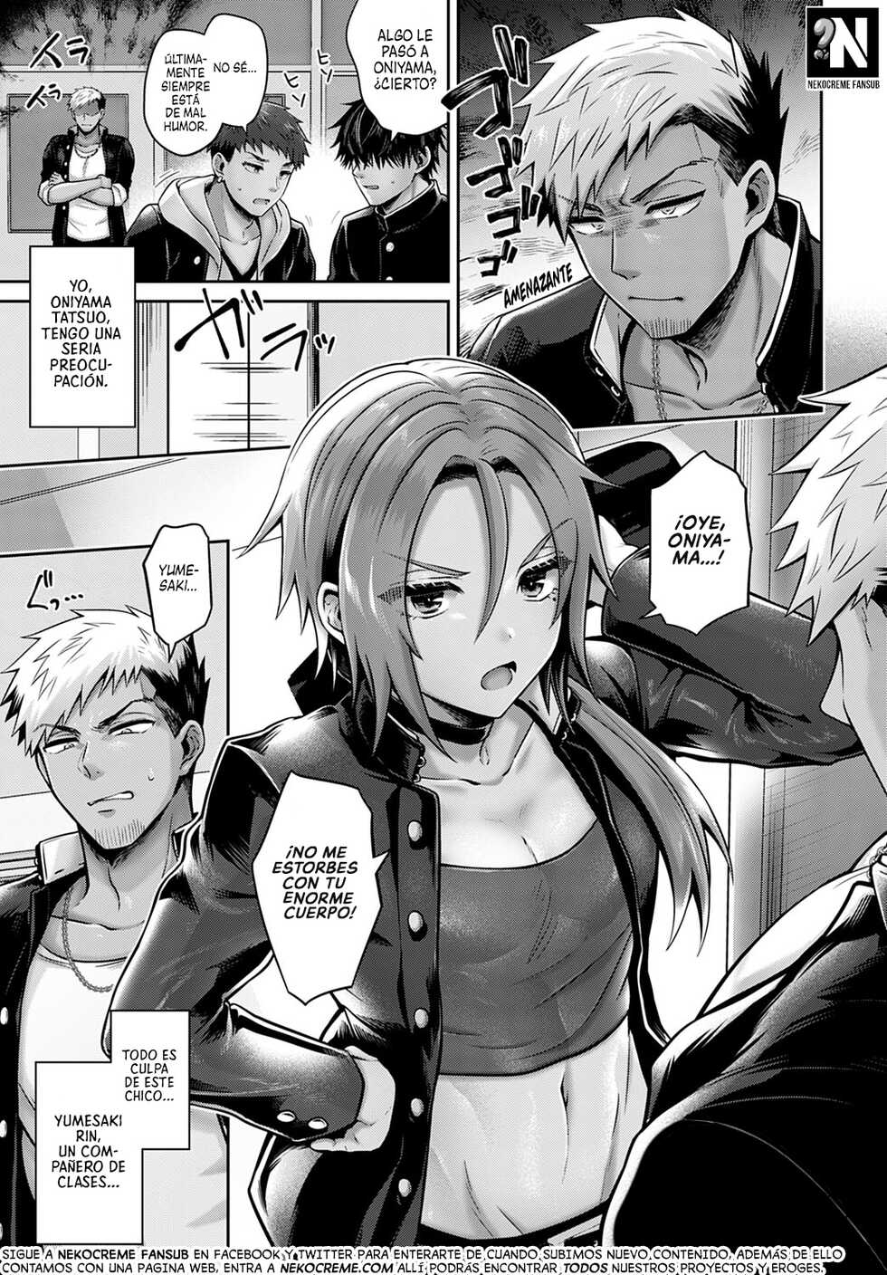 [Uten Ameka] Namaiki Inma no Seijijou ~Zenpen~ | Situación Sexual con una Insolente Sucubo - Parte 1 (COMIC Anthurium 2021-10) [Spanish] [NekoCreme] [Digital] - Page 1
