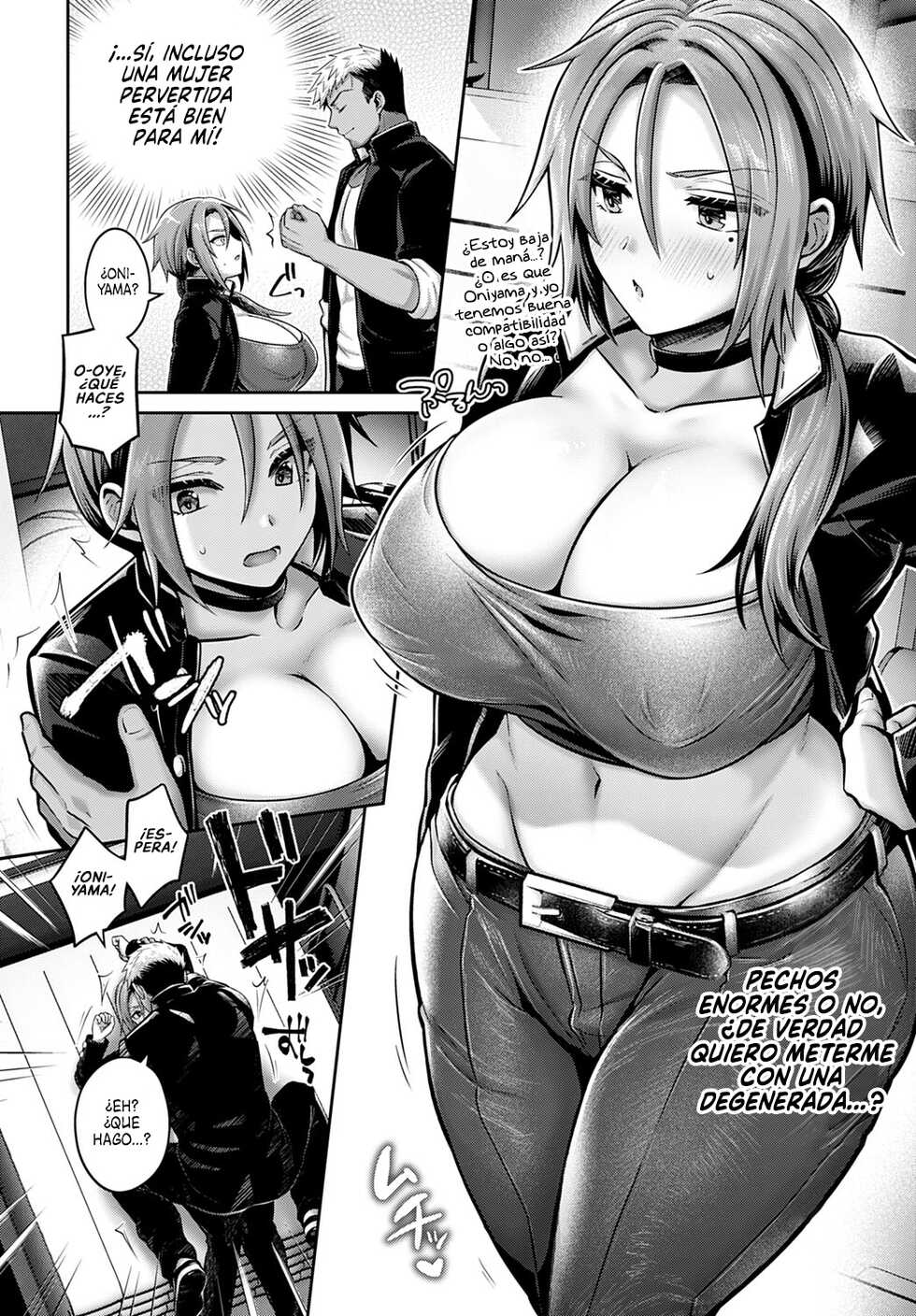 [Uten Ameka] Namaiki Inma no Seijijou ~Zenpen~ | Situación Sexual con una Insolente Sucubo - Parte 1 (COMIC Anthurium 2021-10) [Spanish] [NekoCreme] [Digital] - Page 6