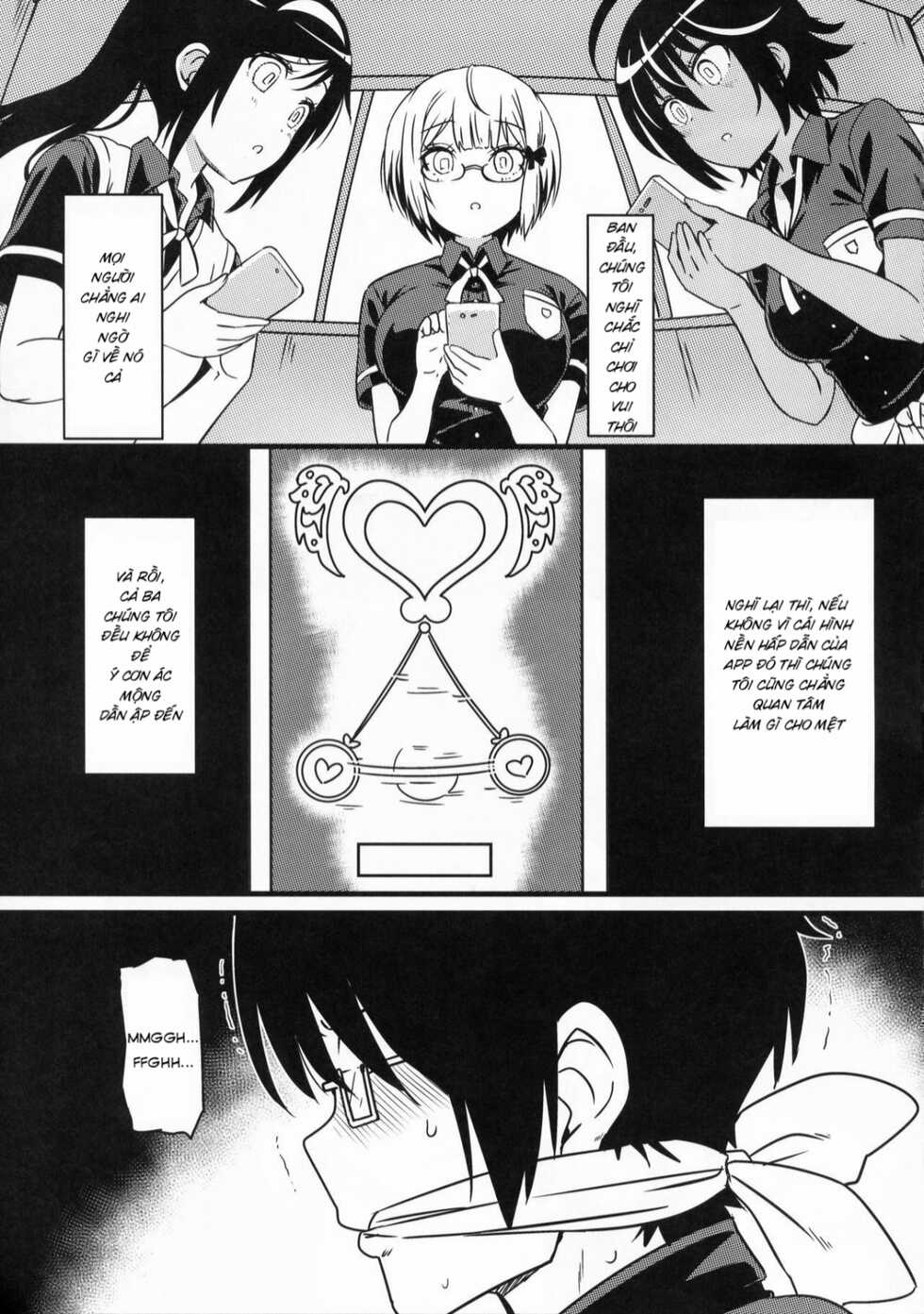 (C96) [Kaminari-neko (Eitarou)] Boku-tachi wa Saimin ni Kakatte Benkyou dokoro ja Nai (Bokutachi wa Benkyou ga Dekinai) [Vietnamese Tiếng Việt] - Page 2