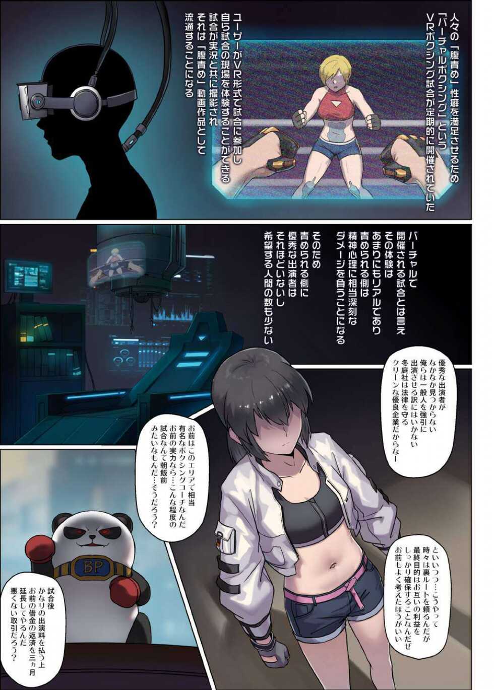 [Seikei Doujin (Yan)] CYBER BELLY PUNCH・saiba hara pan - Page 6