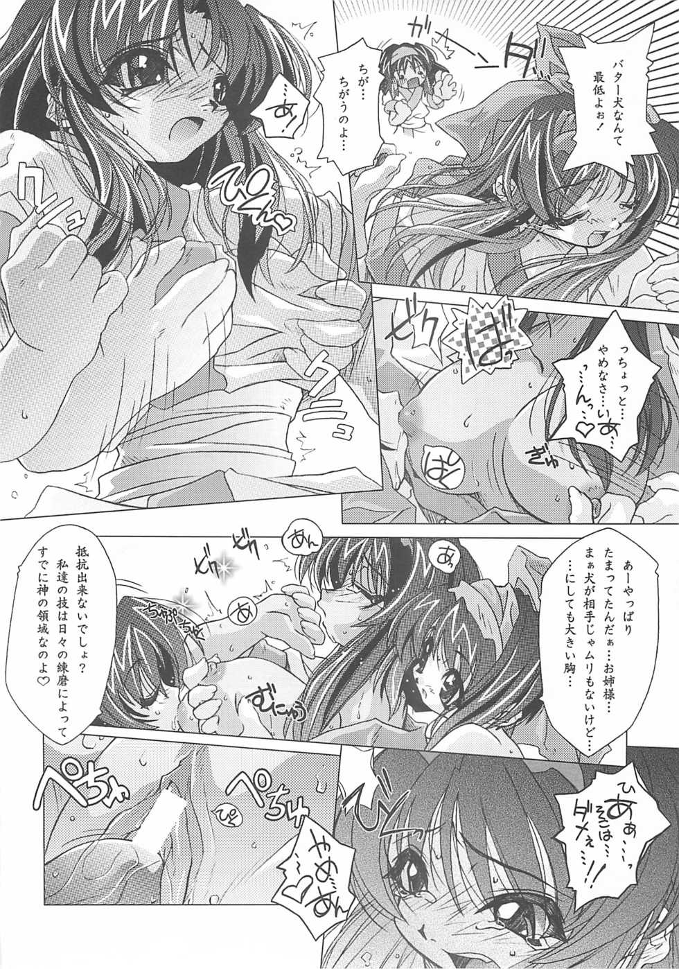 (SC8) [DiGiEL (Yoshinaga Eikichi)] -CANON- FUTARISHIZUKA (Samurai Spirits) - Page 17
