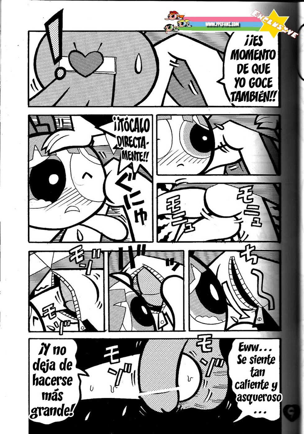 (C60) [Hayato-ya (Sakamoto Hayato)] THE PUFF PUFF GIRLS (The Powerpuff Girls) (Spanish) [kalock] - Page 10