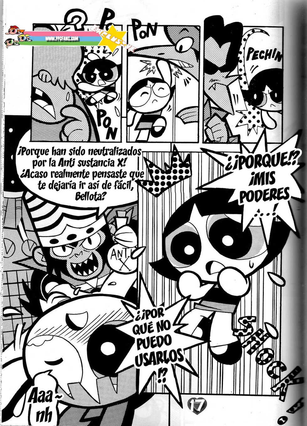 (C60) [Hayato-ya (Sakamoto Hayato)] THE PUFF PUFF GIRLS (The Powerpuff Girls) (Spanish) [kalock] - Page 18