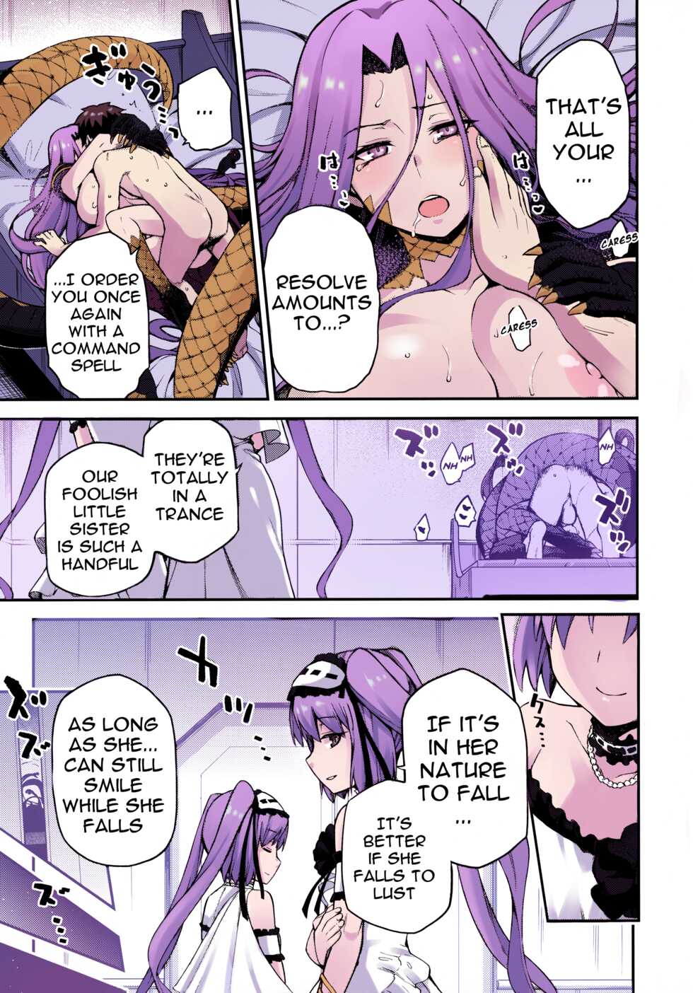 [Jyouren Kishidan (kiasa)] Hebigami no Honnou (Fate/Grand Order) [English] [Doujins.com] [Colorized] [Decensored] - Page 28