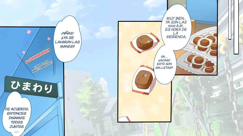 [Maron ☆ Maron] Muchi Muchi Kyousei Seichouchuu!!! [Spanish] - Page 9