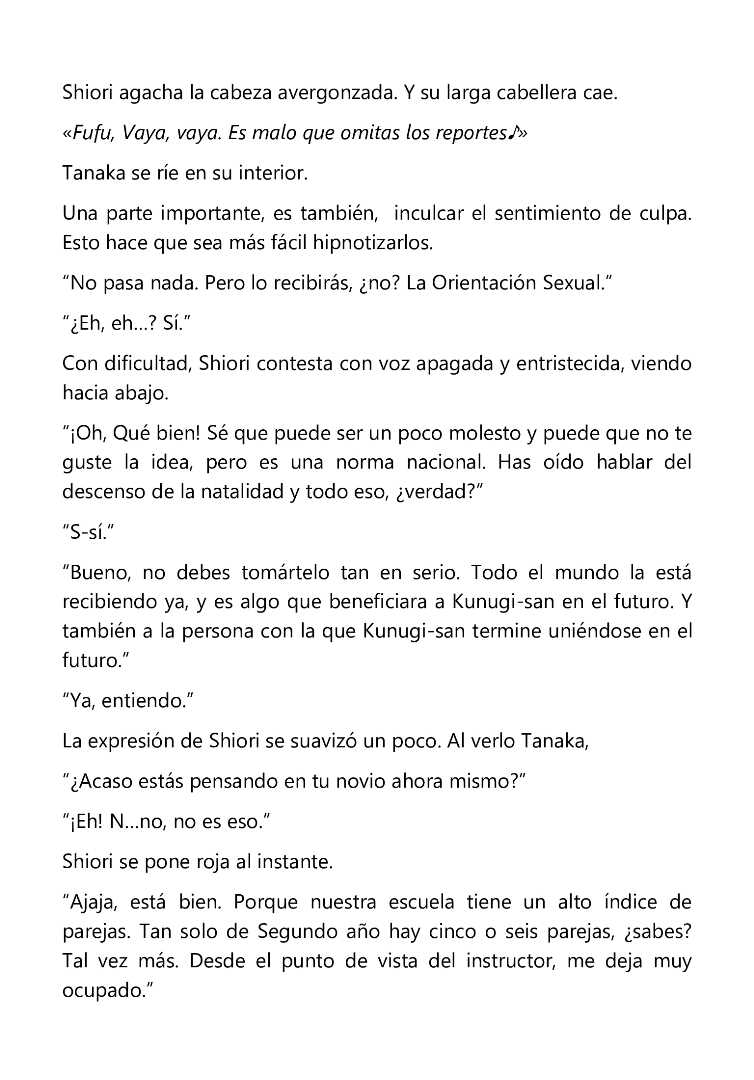 [Tatsumi Hirohiko, Aiue Oka] Saimin Seishidou Capitulo 4: Caso de Shiori Kunugi y Kaori Kunugi [Light Novel] [Spanish] [incomplete] - Page 23