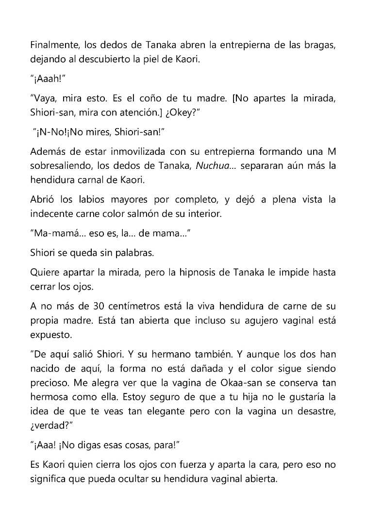 [Tatsumi Hirohiko, Aiue Oka] Saimin Seishidou Capitulo 4: Caso de Shiori Kunugi y Kaori Kunugi [Light Novel] [Spanish] [incomplete] - Page 40