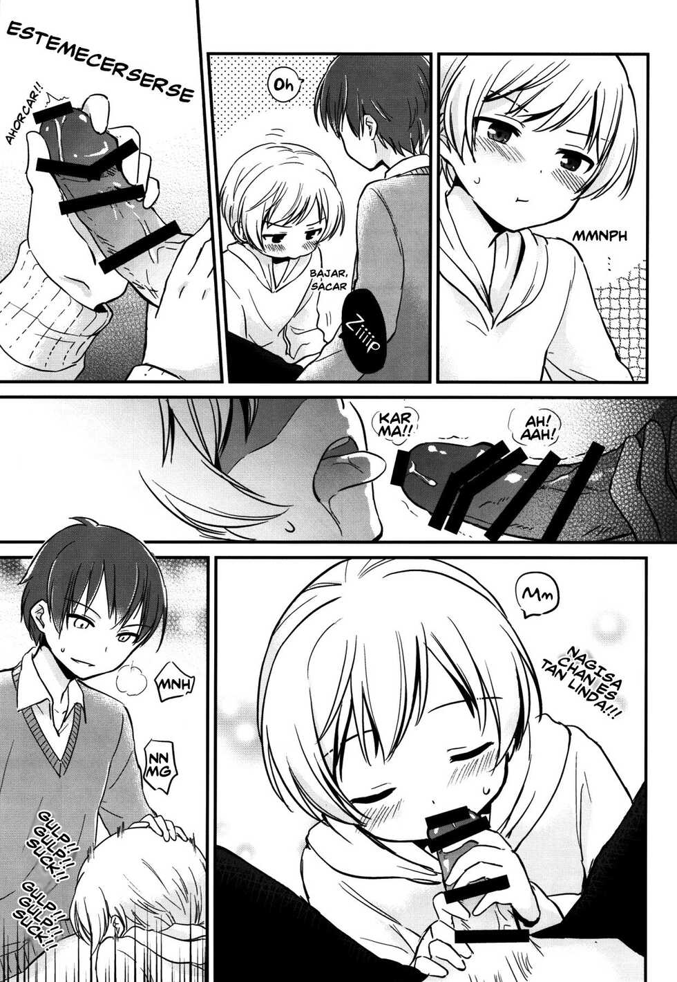 [Sanshoku Dango (Riko)] Happy Merry Christmas Birthday (Ansatsu Kyoushitsu) [Spanish] [El-Traductor-Aprendiz] - Page 6