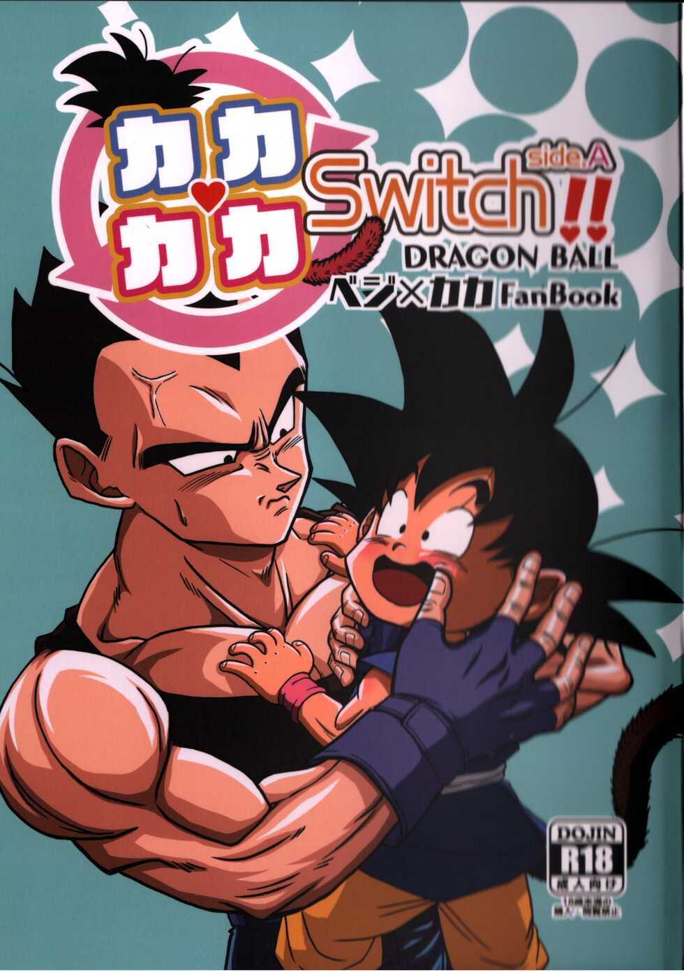 (SPARK16) [Toriaezu Namade. (Amatsu)] Kaka Kaka switch!! side A (Dragon Ball GT) - Page 2