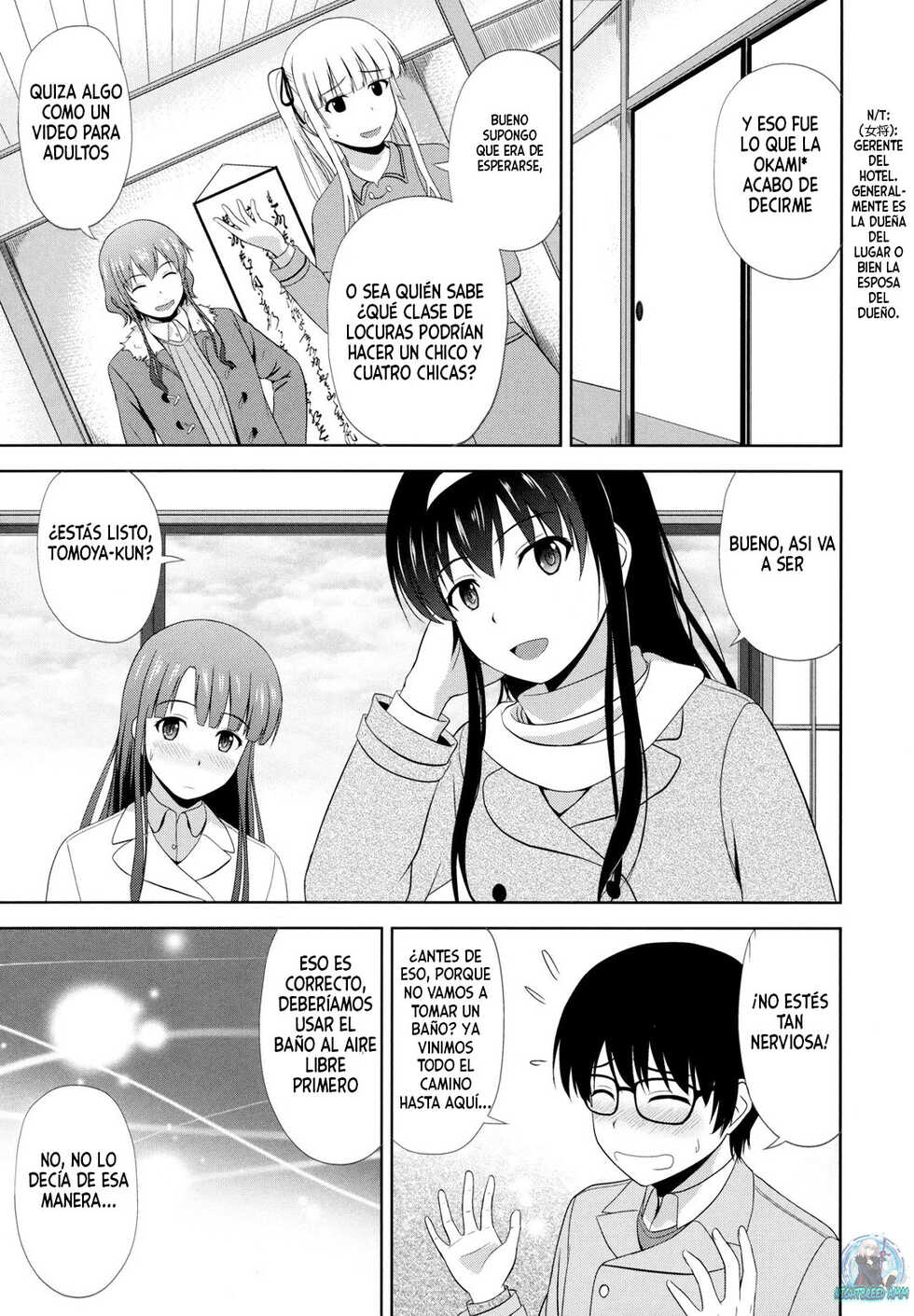 (C93) [G-SCAN CORP. (Satou Chagashi)] Saenai Kanojo-tachi no Rinri Shinsakai (Saenai Heroine no Sodatekata) [Spanish] - Page 4