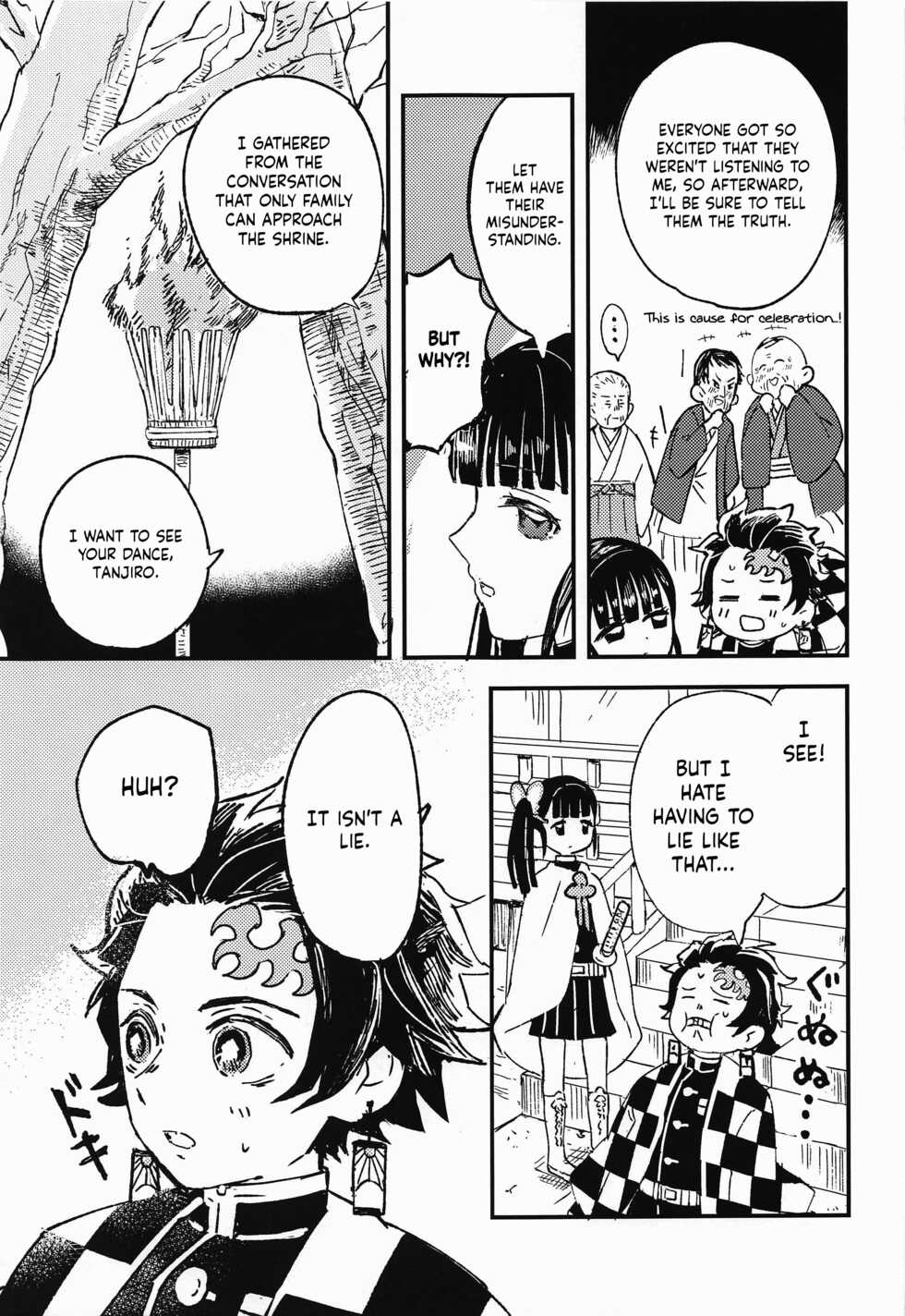 (Nichirin Kitan Kinkyuu SUMMER 2021) [Hibana (Mizugashi)] Ikkou Kakukaku | Gleaming Light (Kimetsu no Yaiba) [English] [LunaticSeibah] - Page 8