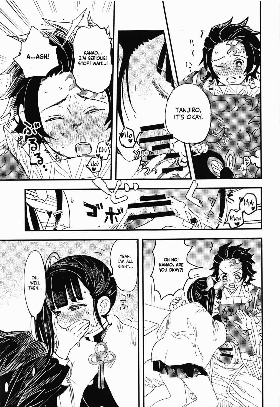 (Nichirin Kitan Kinkyuu SUMMER 2021) [Hibana (Mizugashi)] Ikkou Kakukaku | Gleaming Light (Kimetsu no Yaiba) [English] [LunaticSeibah] - Page 22