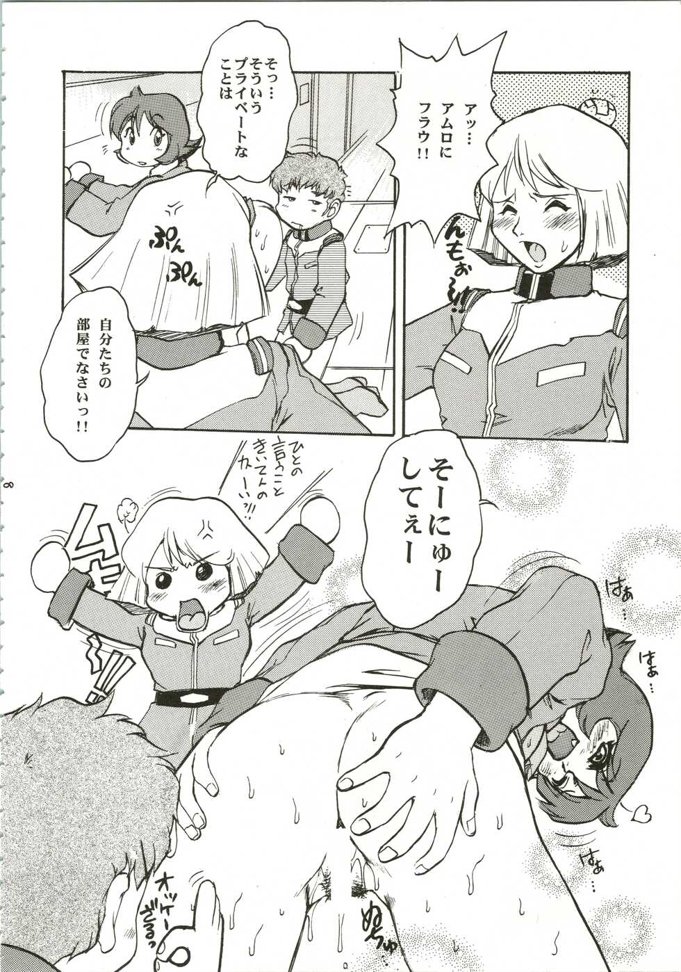 (C55) [Escargot Club (Juubaori Mashumaro)] Gundaniumu Goukin (Mobile Suit Gundam) - Page 8