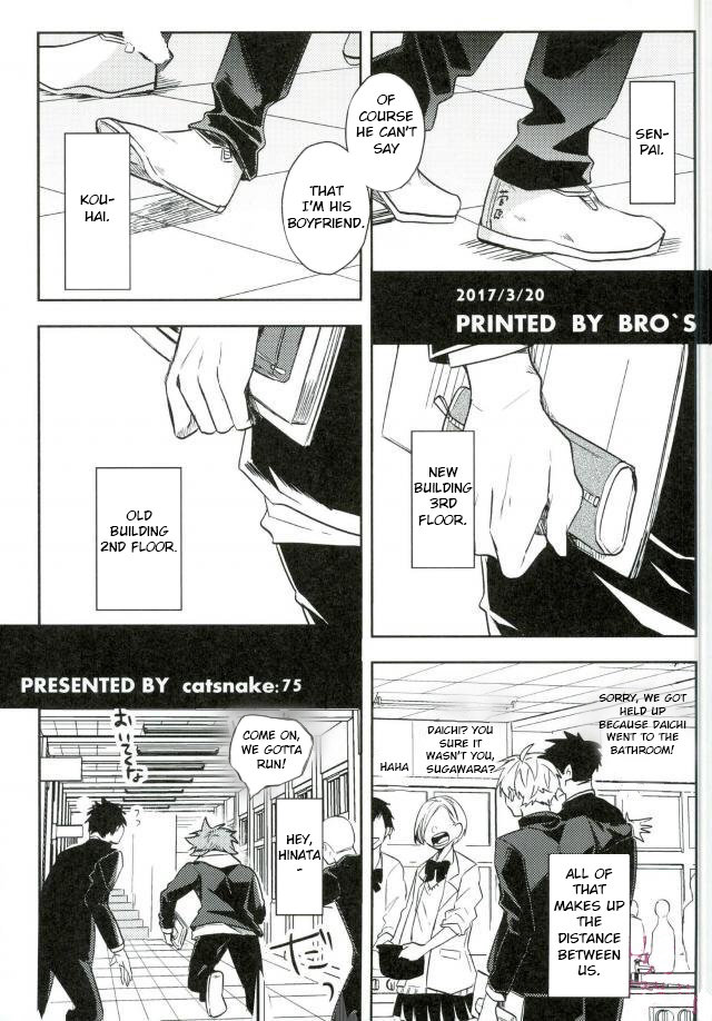 (RTS!!13) [catsnake (75)] LOVEPOTION (Haikyuu!!) [English] [Jelee] - Page 4