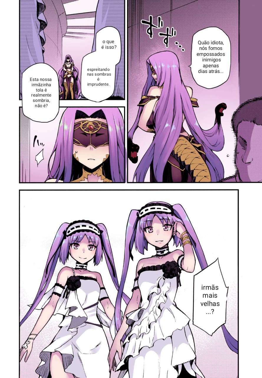 [Jyouren Kishidan (kiasa)] Hebigami no Honnou (Fate/Grand Order) [Portuguese-BR] [Kuri_Scans] [Colorized] [Decensored] - Page 3