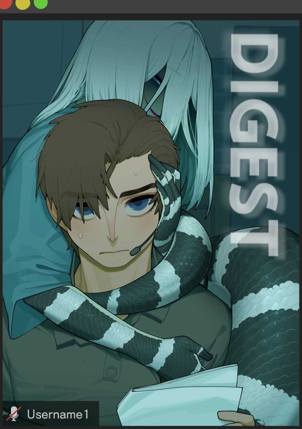 [SparrOwl] Digestion (Censored) [Russian] [﻿CUMмунист] - Page 1