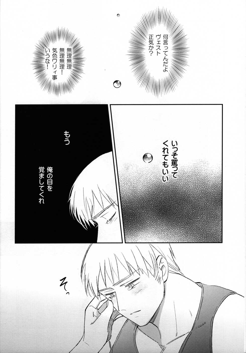 (C86) [Rootpia (CoQ10)] Yume no Manimani (Axis Powers Hetalia) - Page 33