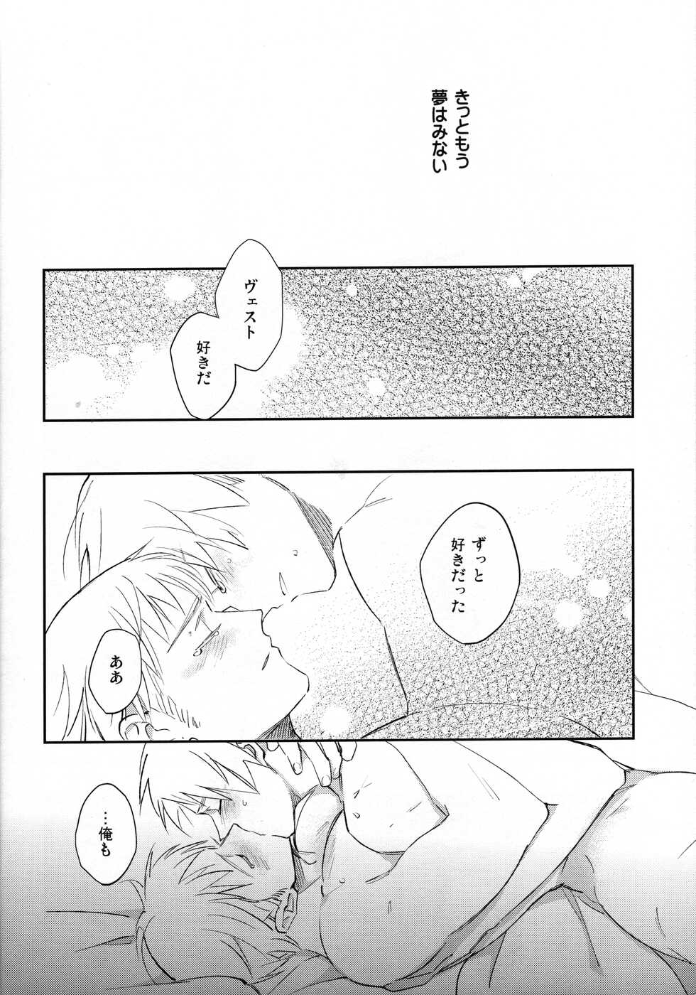 (C86) [Rootpia (CoQ10)] Yume no Manimani (Axis Powers Hetalia) - Page 35