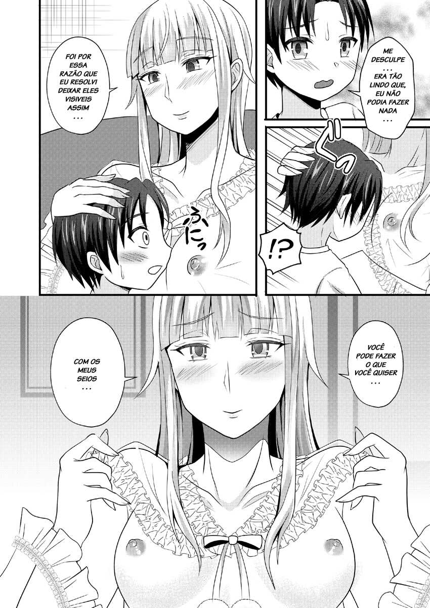 [Shikkoku no Voltecker (EGAMI)] Otogi no Oheya no Ohime-sama [Portuguese-BR] [Digital] - Page 8