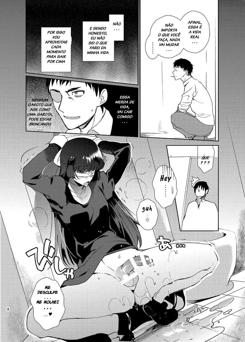 [downbeat (Kirimoto Yuuji)] Shiritsu Otokonoko Gakuen Append 2 [Portuguese-BR] [Digital] - Page 7