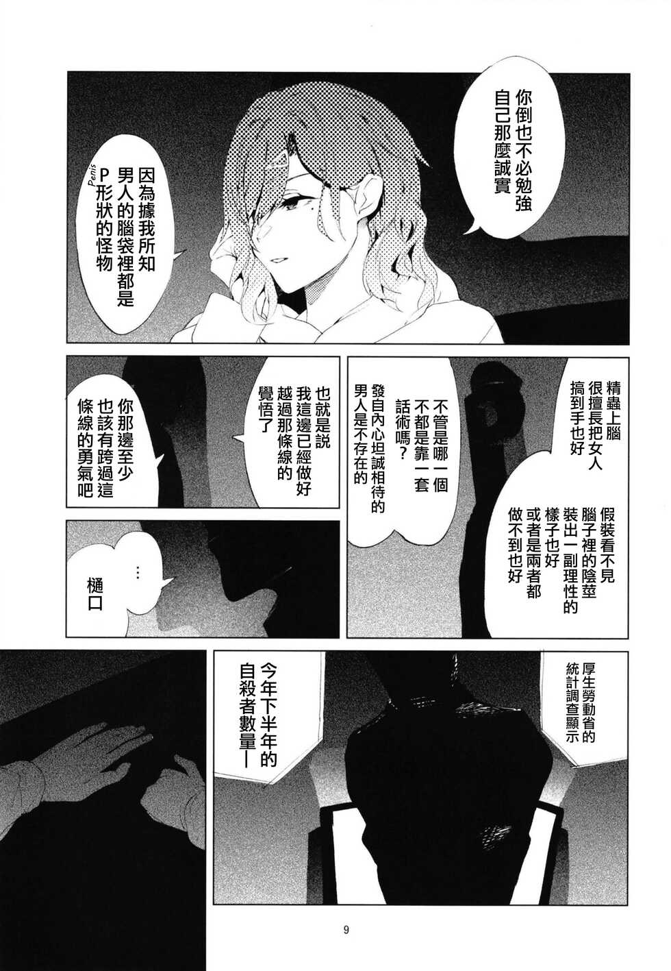 [Imasori Dondai (Us Them)] Higuchi-san (THE iDOLM@STER: Shiny Colors)[ Chinese] [吸住没碎个人汉化] [Digital] - Page 8