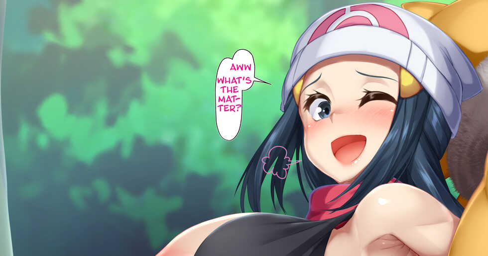 [Kawahagitei] Hikari no Shikyuu wa Master Ball!! Jutai Hokakuritsu 100% Haramasarete mo Daijoubu! | Dawn's Womb Is A Master Ball!! Even As She Gets Impregnated With 100% Impregnation Capture Rate, She's Fine! (Pokémon) [English] [Solas] - Page 2