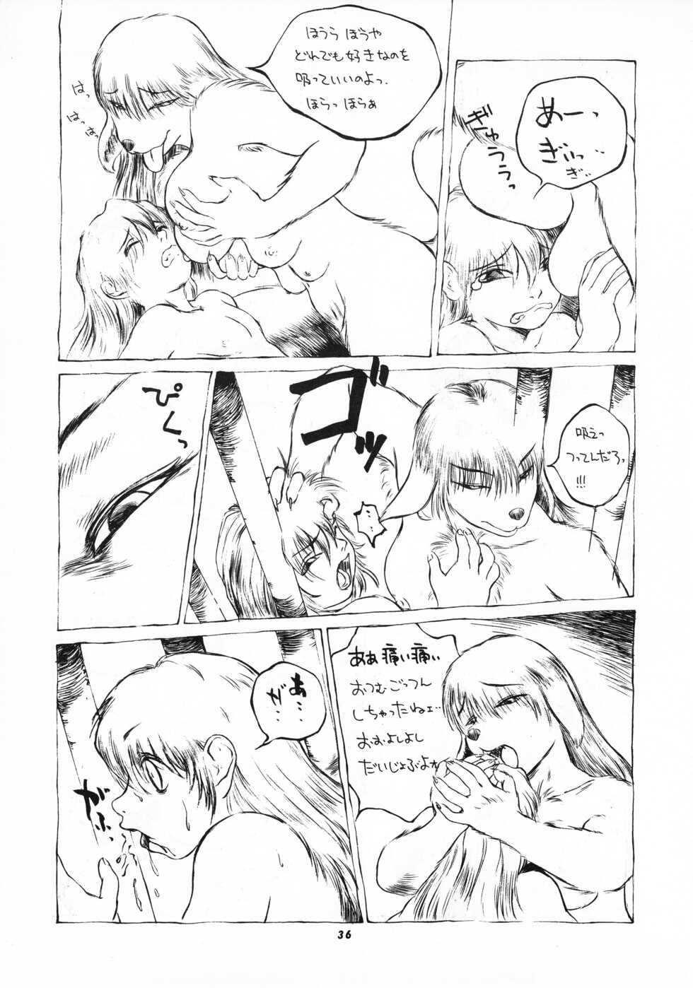 (C55) [TEAM SHUFFLE (Various)] Kemono no Sho Go - Book of The Beast 5 - Page 35