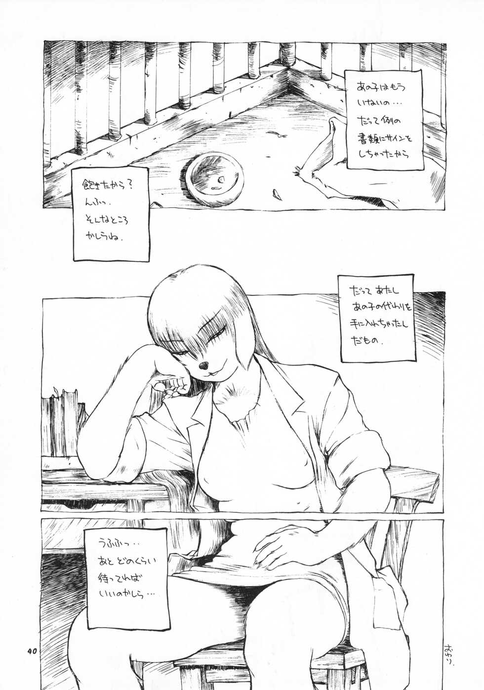 (C55) [TEAM SHUFFLE (Various)] Kemono no Sho Go - Book of The Beast 5 - Page 39