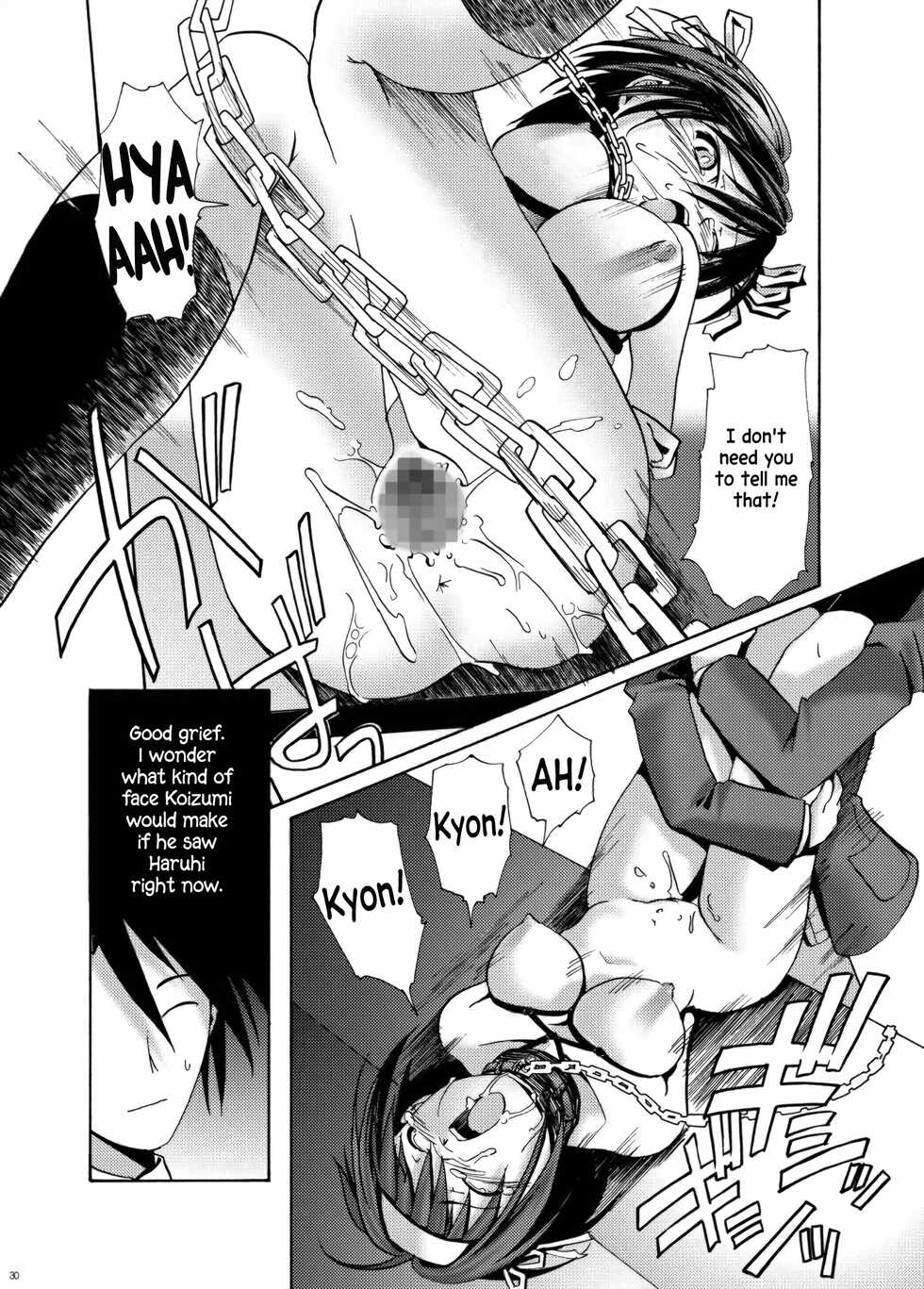 (Keikaku 0x0C) [gallery walhalla (Kanoe)] Suzumiya Haruhi no Gimu | The Duty of Haruhi Suzumiya (The Melancholy of Haruhi Suzumiya) [English] [Pedy] - Page 29