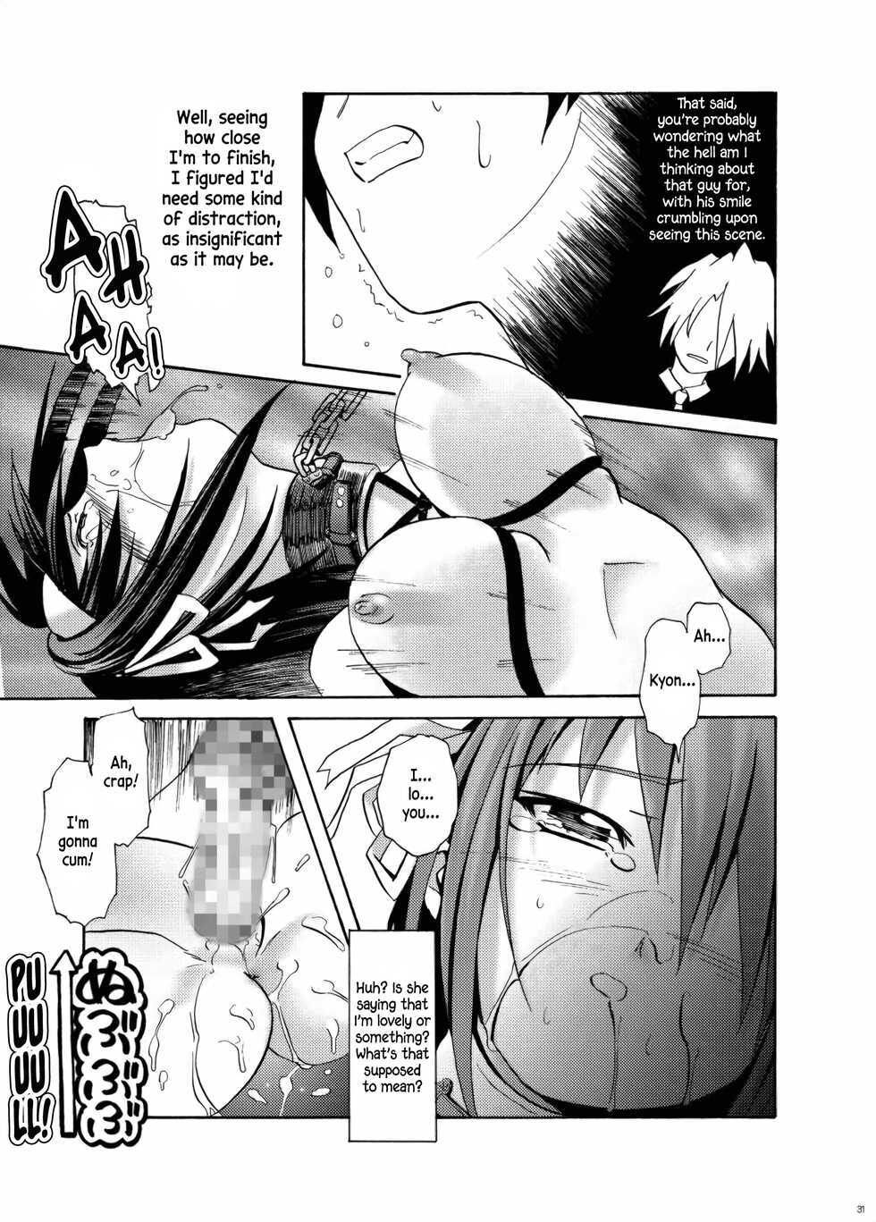 (Keikaku 0x0C) [gallery walhalla (Kanoe)] Suzumiya Haruhi no Gimu | The Duty of Haruhi Suzumiya (The Melancholy of Haruhi Suzumiya) [English] [Pedy] - Page 30