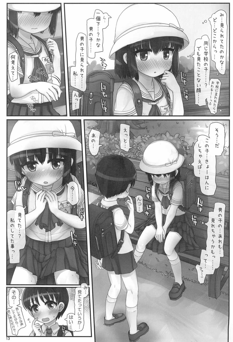 (C99) [Triple Pinch! (Hikami Izuto)] Nagasare Aozora Strom - Page 13