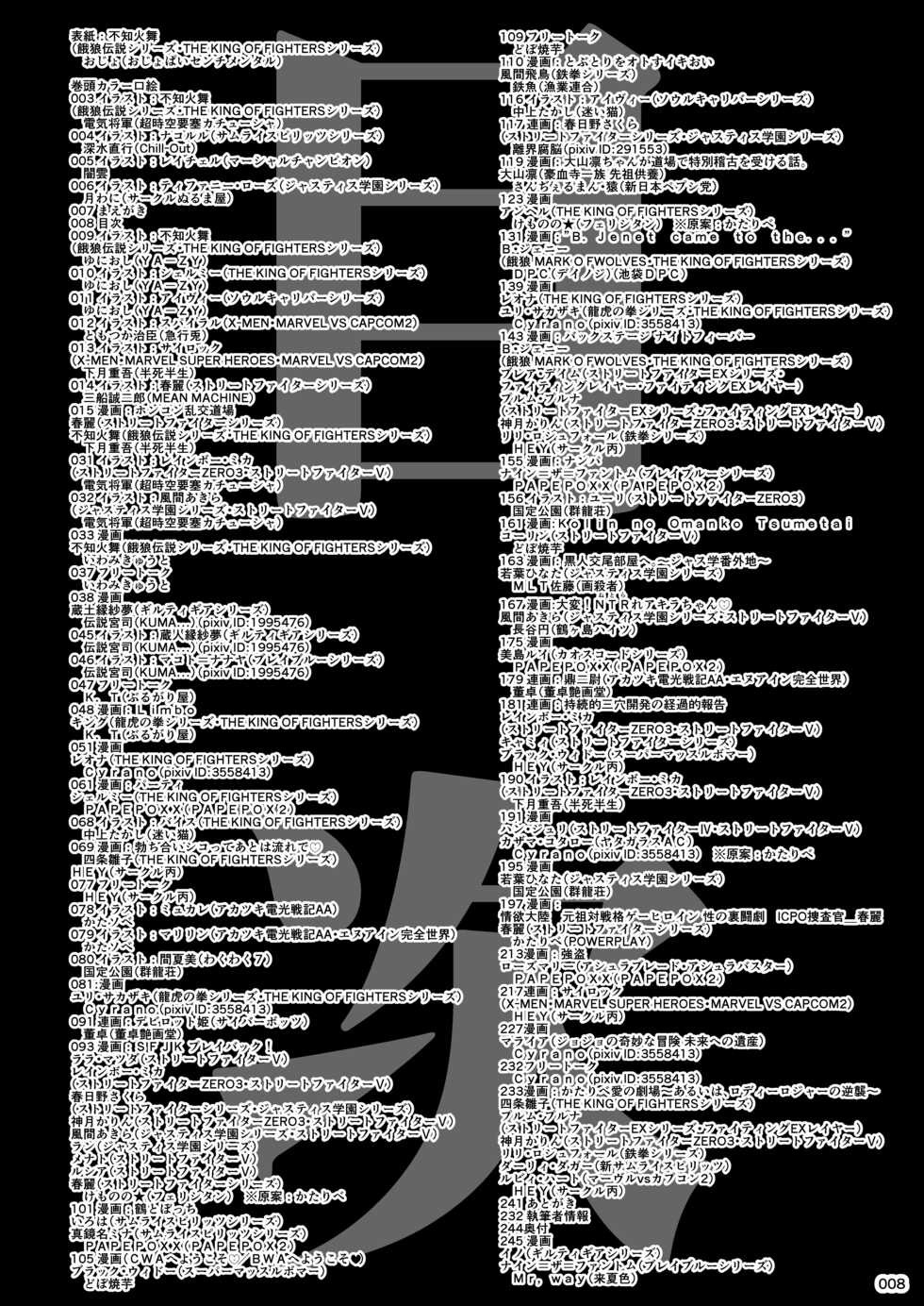[POWERPLAY (Various)] Heisei Fighting Game Gangbang Orgy Playback ~ 10 Refills !! ~ (Various) [Digital] - Page 8
