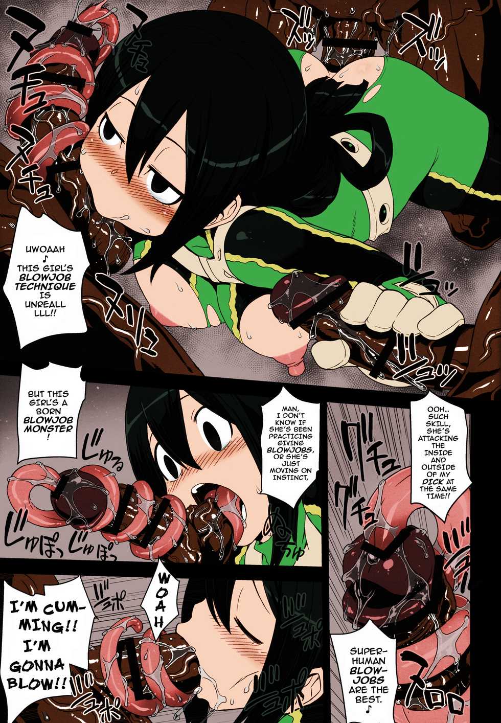 (C89) [Choujikuu Yousai Kachuusha (Denki Shougun)] Academi Girls (Boku no Hero Academia) [English] {Darknight} [Colorized] - Page 4