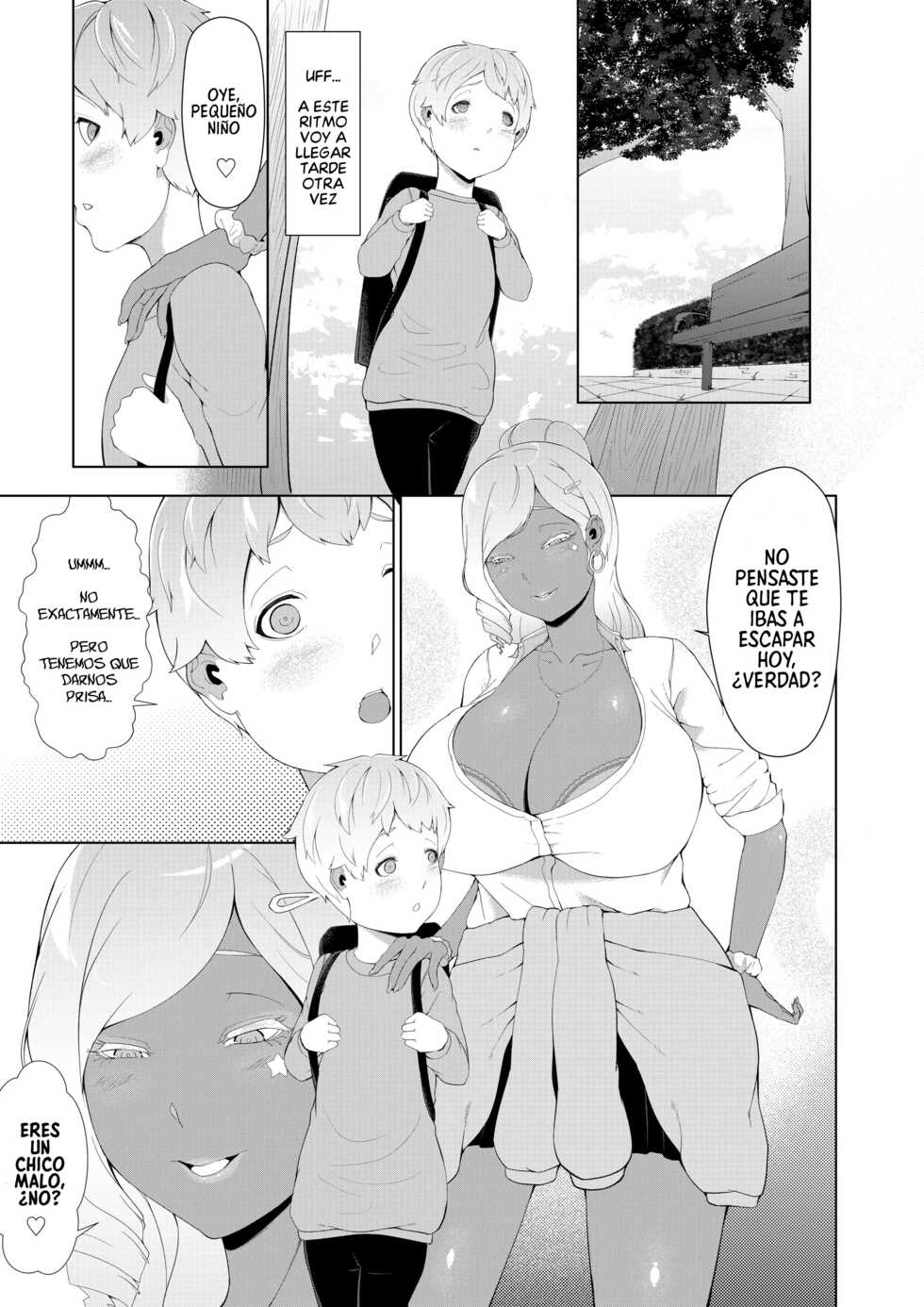 [Oshiro] Boku ga Toshiue no Josei ni Meccha Moteru Riyuu [Spanish] - Page 9